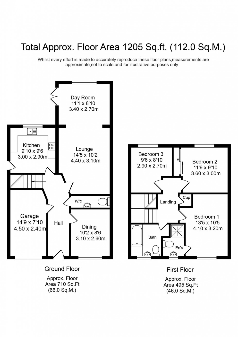 Floorplan for Folly View Grove, Burscough, L40