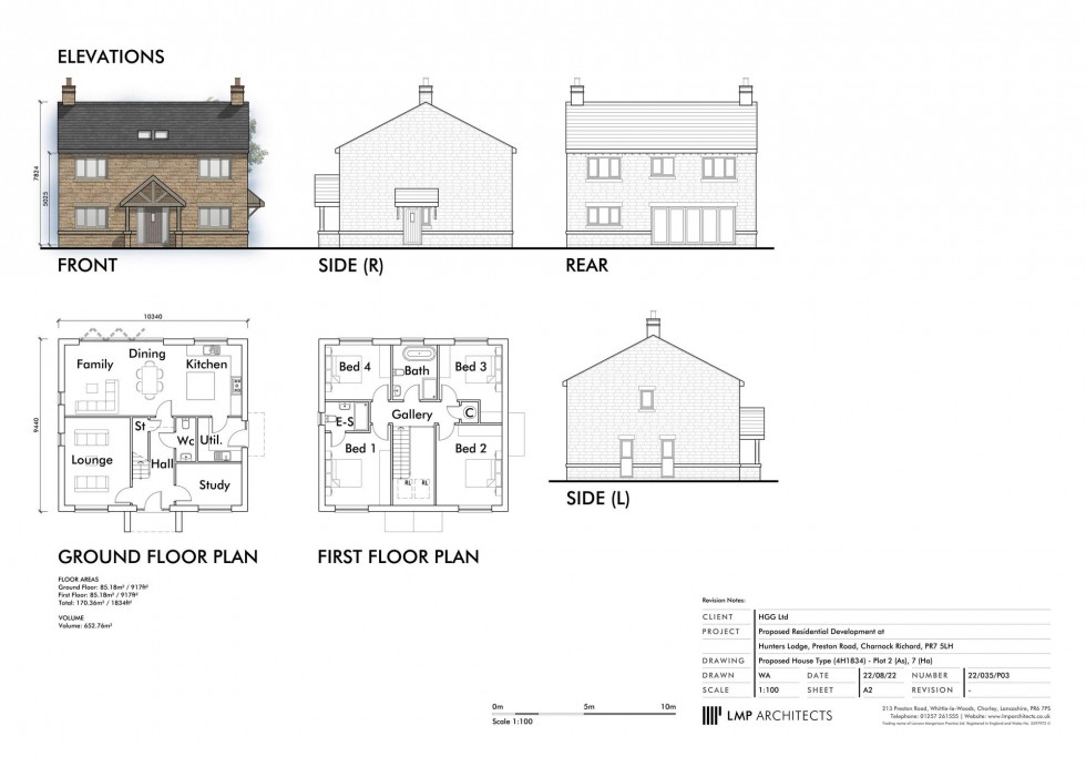 Floorplan for Preston Road, Chorley, PR7