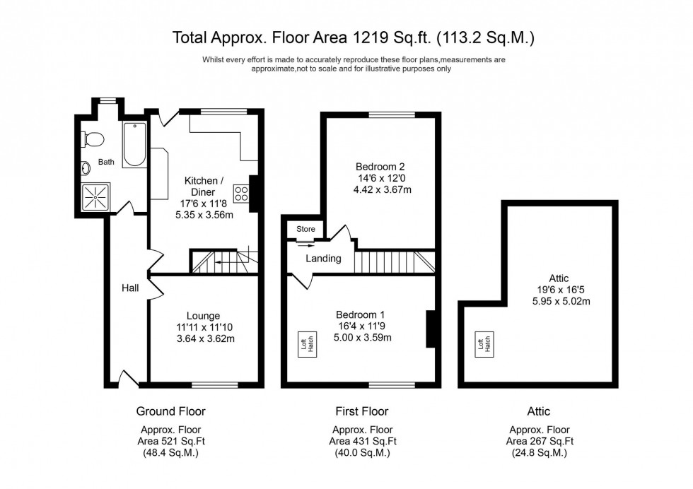 Floorplan for Waterhouse Green, Whittle-Le-Woods, PR6