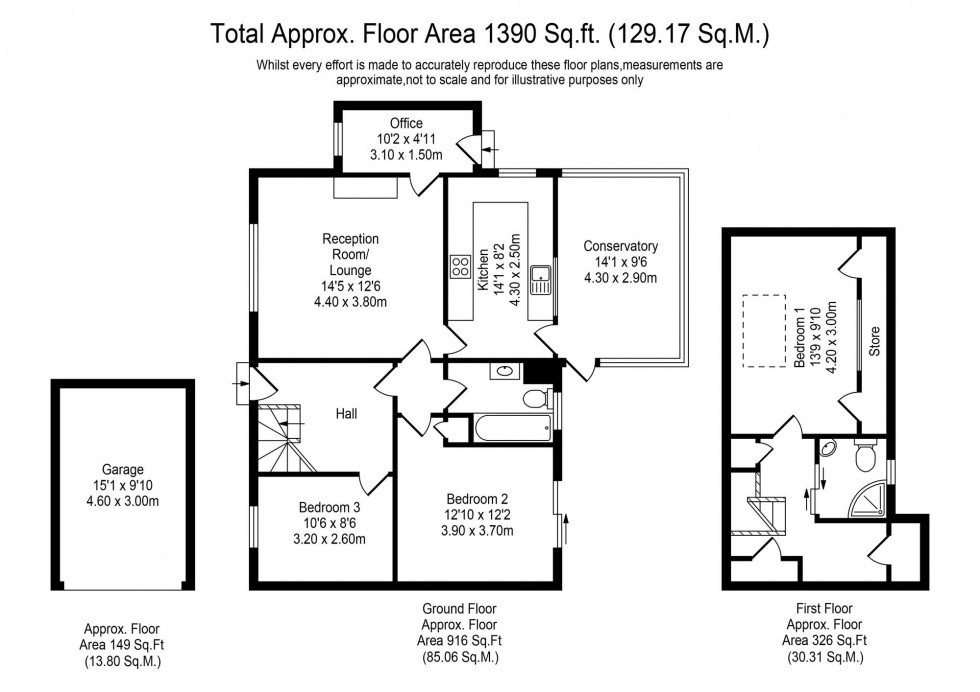 Floorplan for Blackburn Road, Chorley, PR6