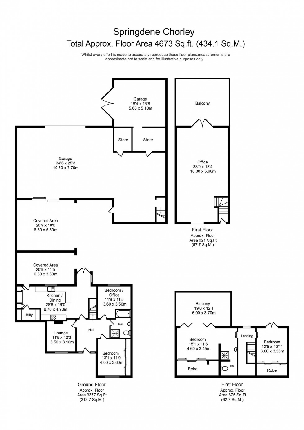 Floorplan for Chorley Hall Road, Chorley, PR7