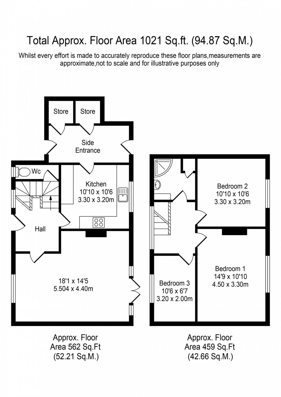 Floorplan for Birch Road, Chorley, PR6
