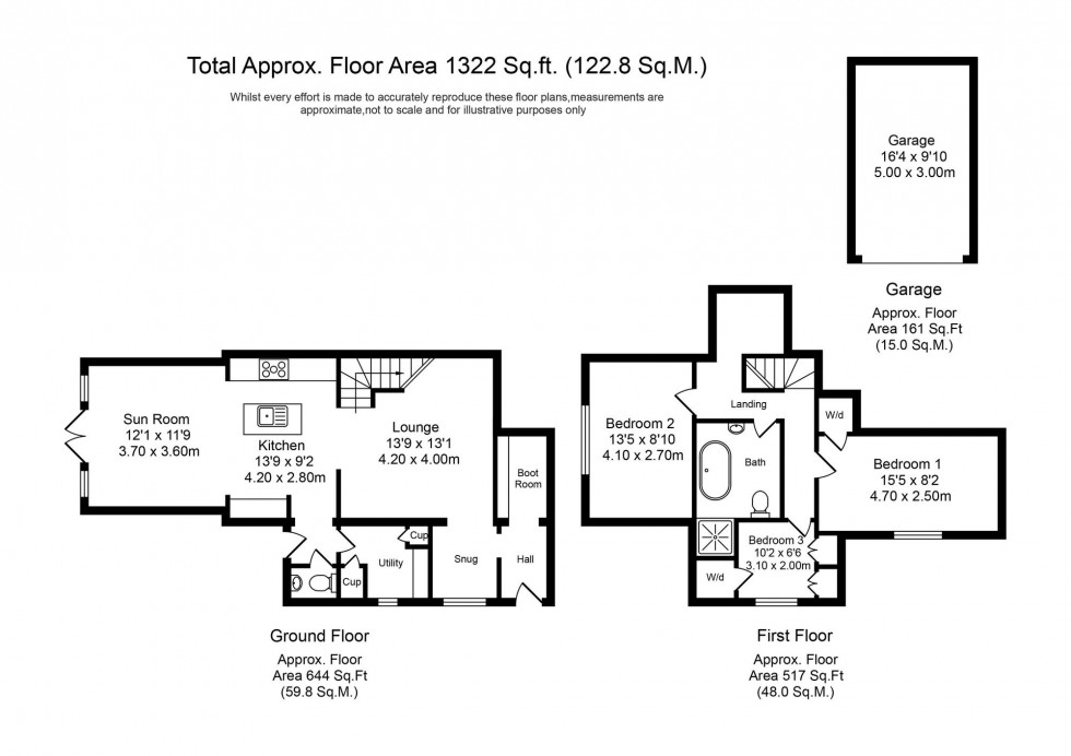 Floorplan for Summerwood Lane, Halsall, L39