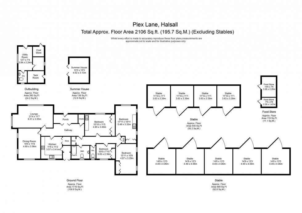 Floorplan for Plex Lane, Halsall, L39