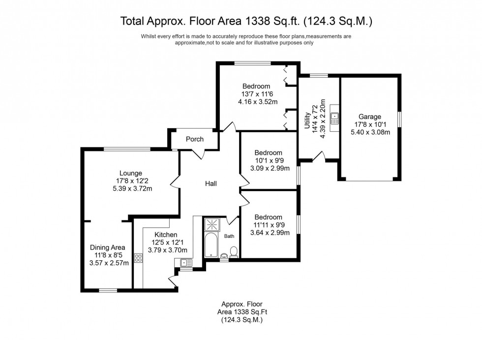 Floorplan for New Street, Halsall, L39