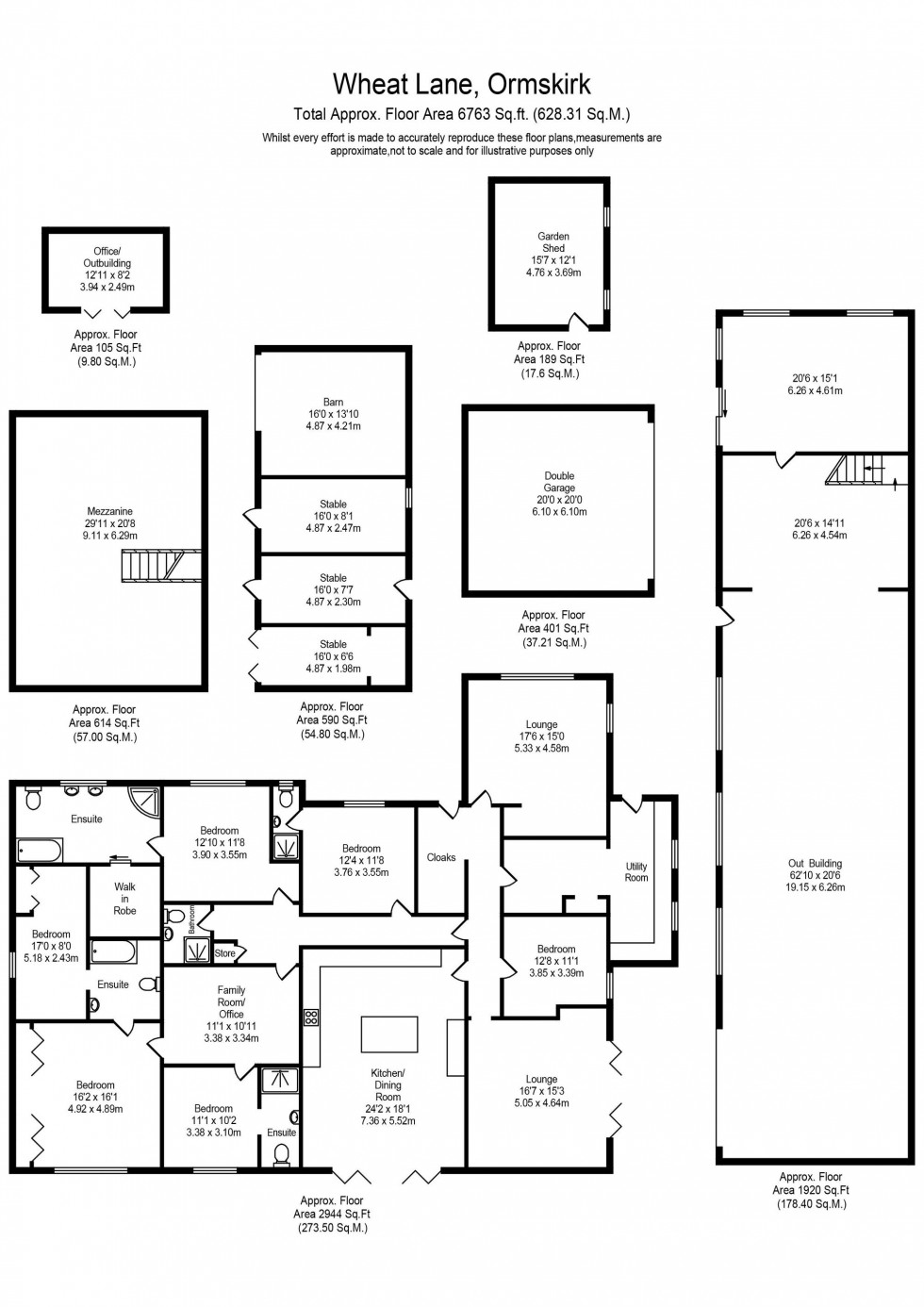 Floorplan for Wheat Lane, Lathom, L40