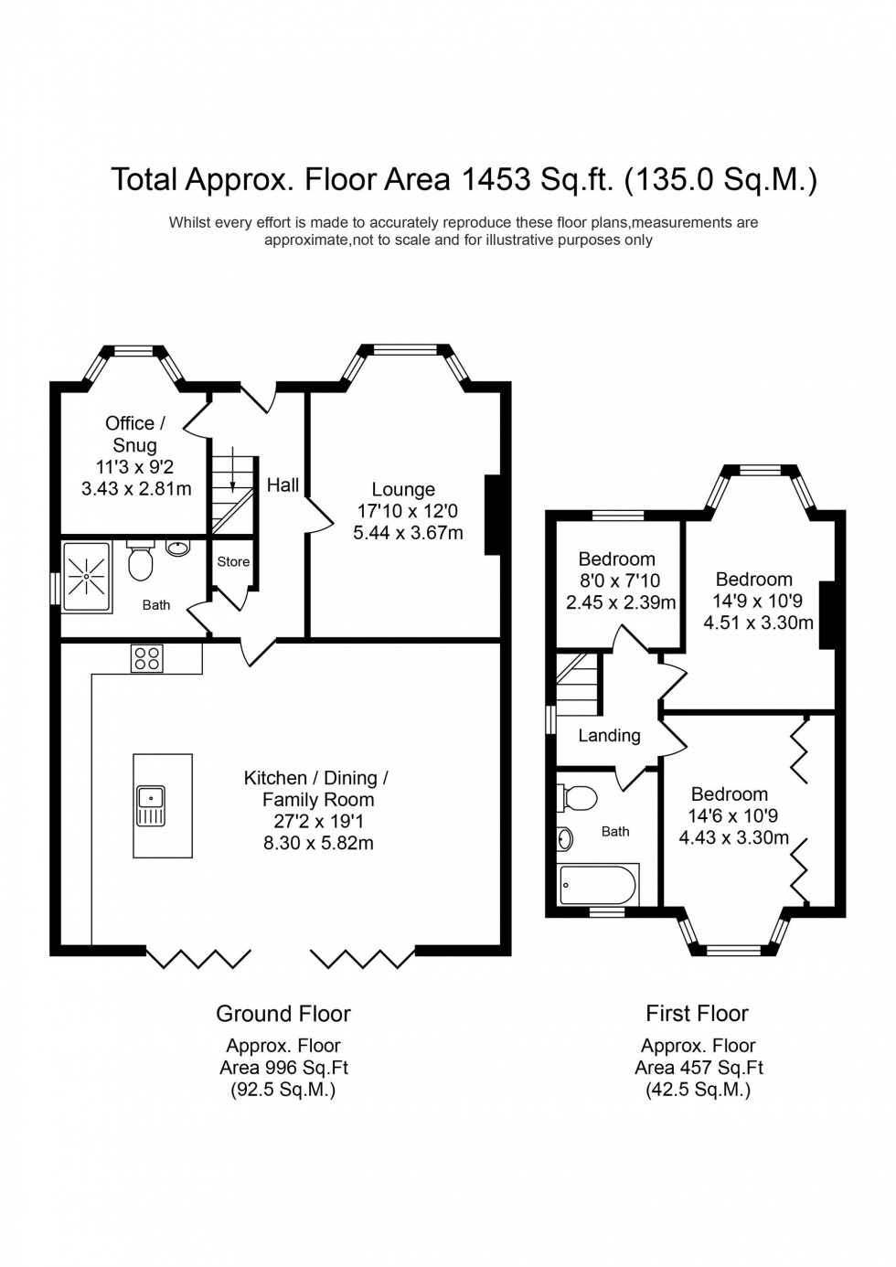 Floorplan for St. Matthews Avenue, Liverpool, L21