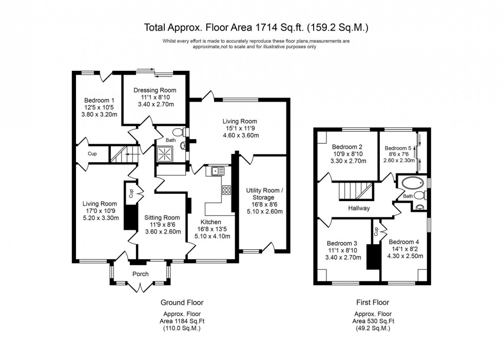 Floorplan for Deyes End, Liverpool, L31