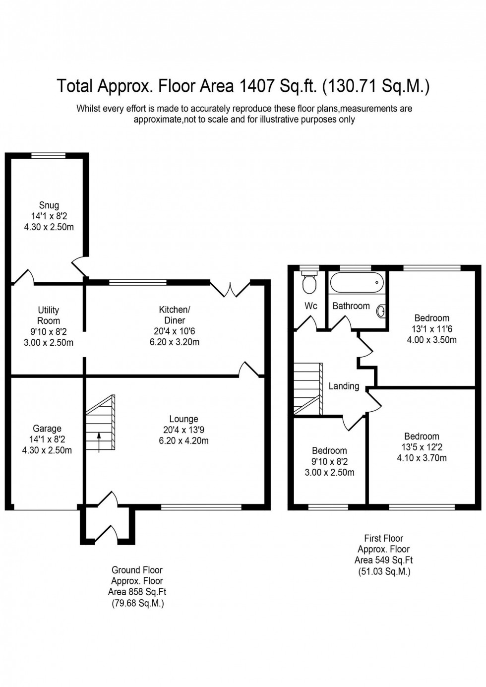 Floorplan for Croftfield, Liverpool, L31