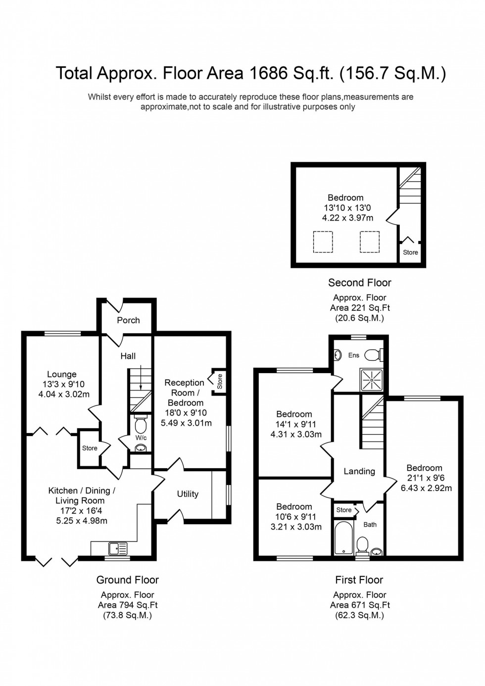 Floorplan for Southport Road, Lydiate, L31