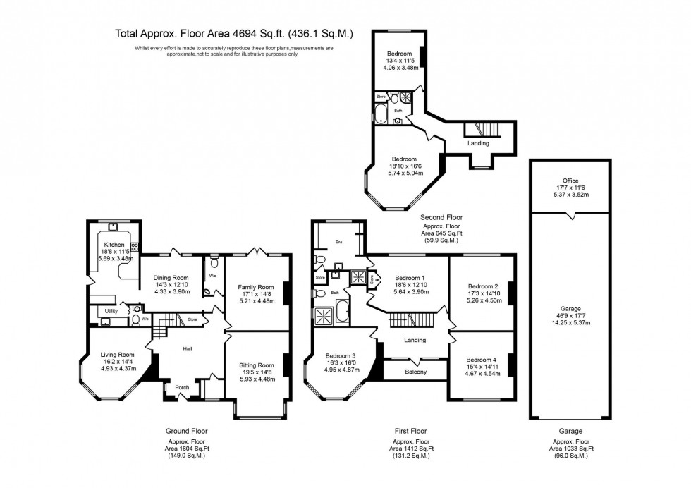 Floorplan for Brook Road, Maghull, L31