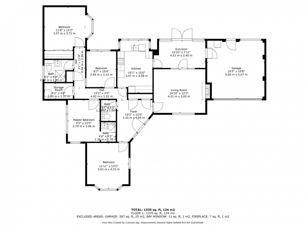 Floorplan for Course Lane, Newburgh, WN8