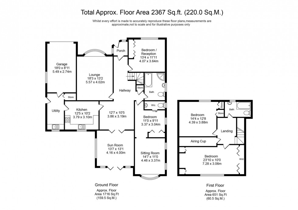 Floorplan for Prescot Road, Ormskirk, L39