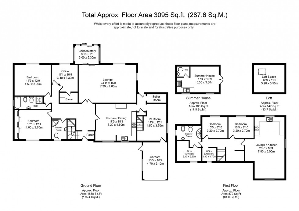 Floorplan for Greetby Hill, Ormskirk, L39