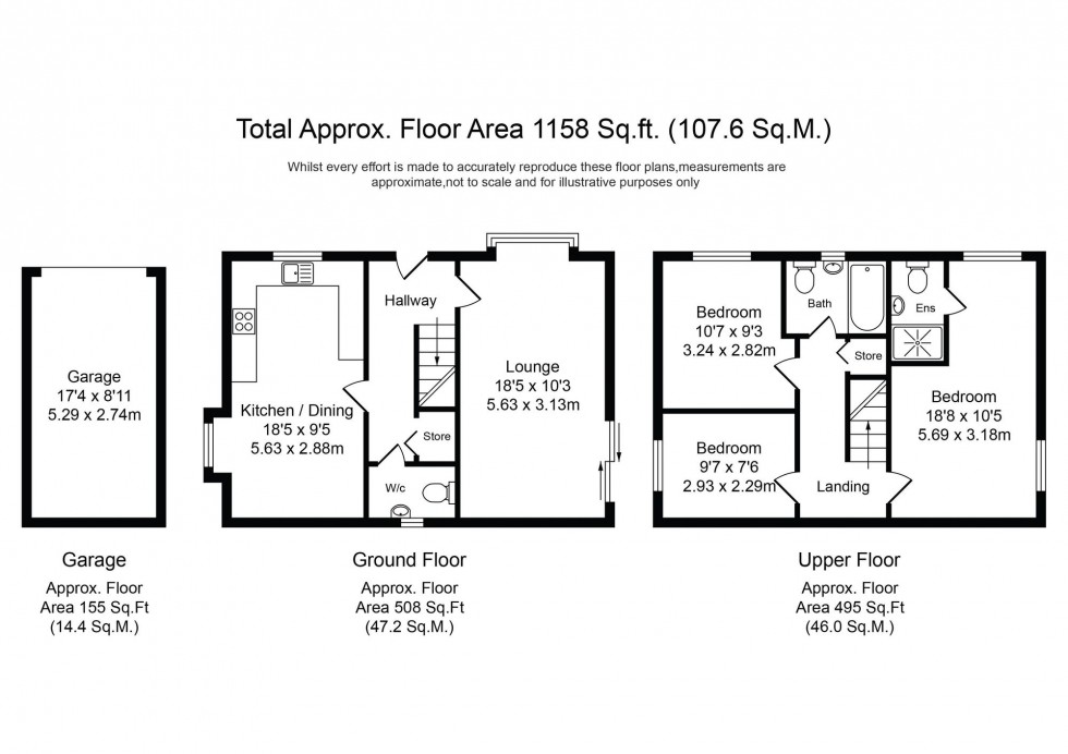 Floorplan for Merchant Road, Ormskirk, L39