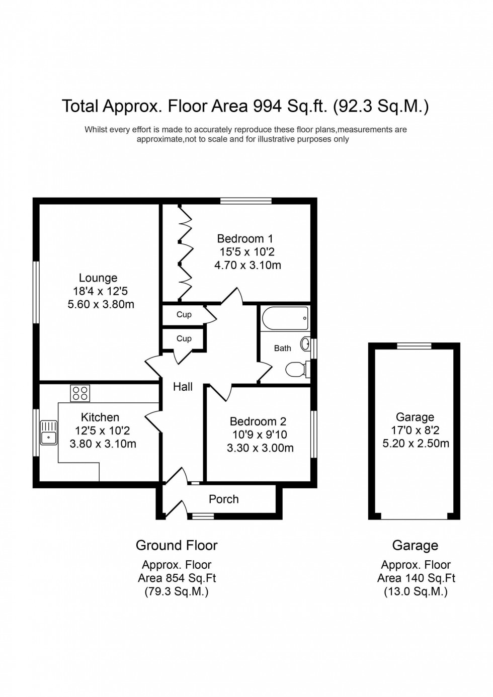 Floorplan for Bath Springs, Ormskirk, L39