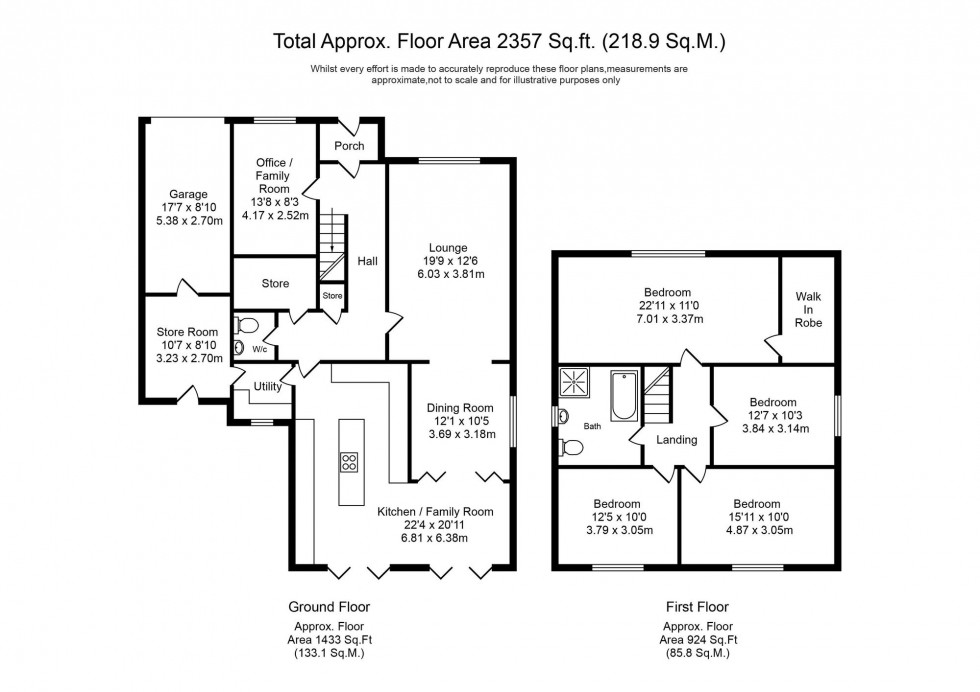 Floorplan for Tarn Brow, Ormskirk, L39