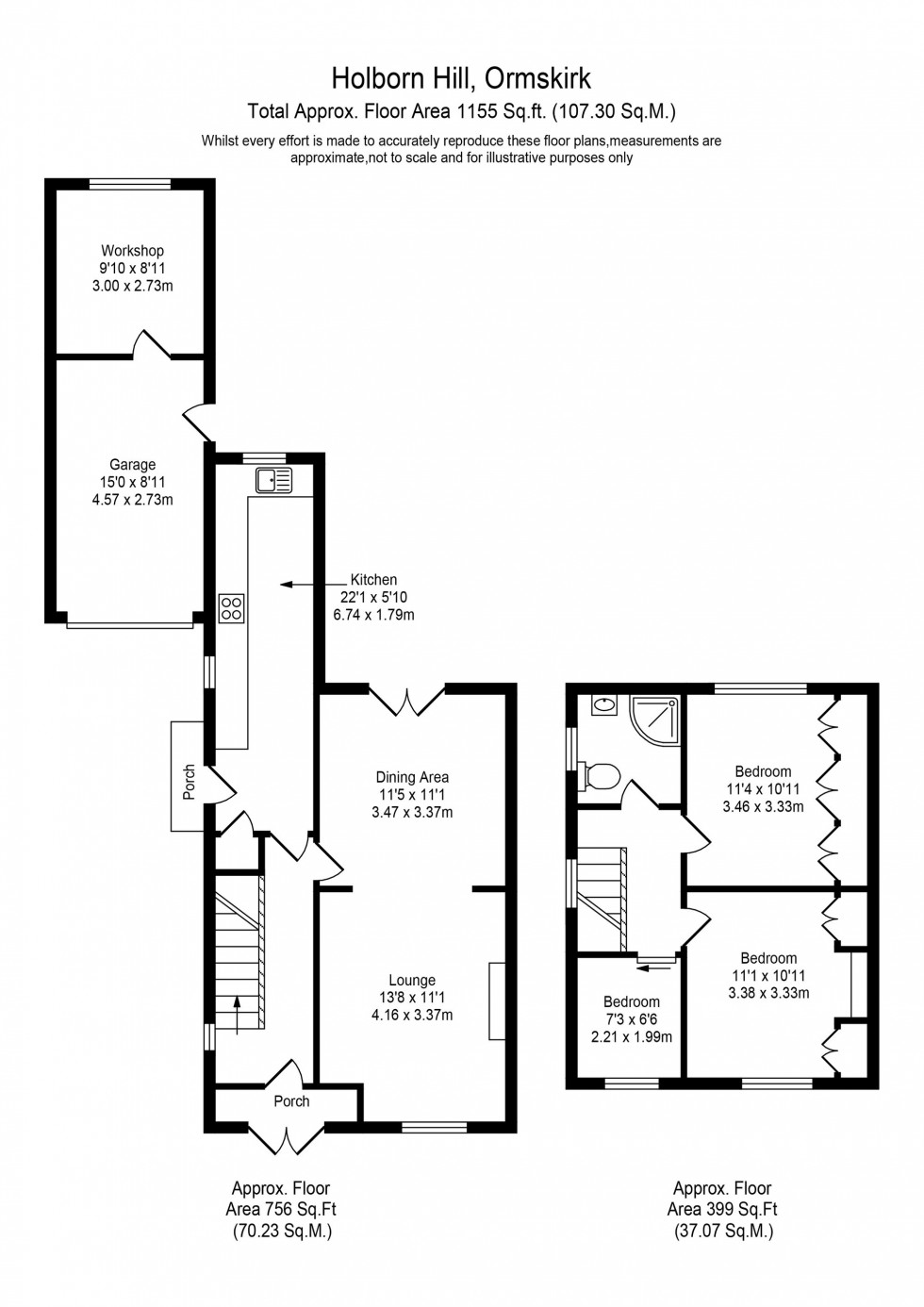 Floorplan for Holborn Hill, Ormskirk, L39
