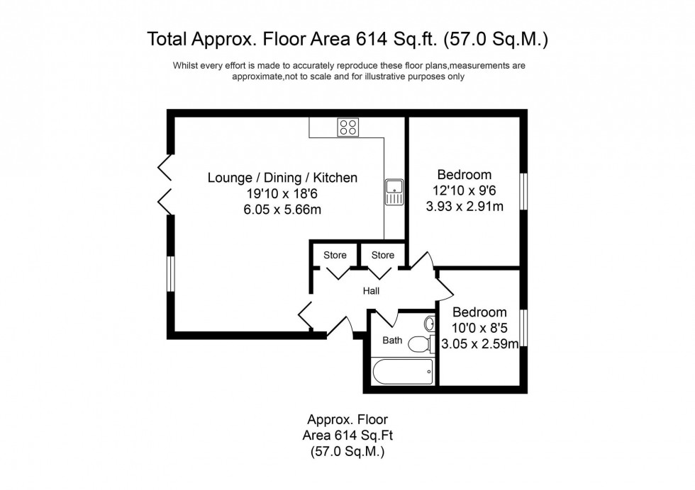 Floorplan for Mulberry Close, Ormskirk, L39