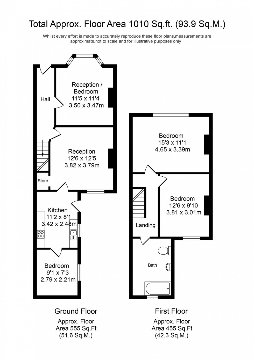 Floorplan for Stanley Street, Ormskirk, L39