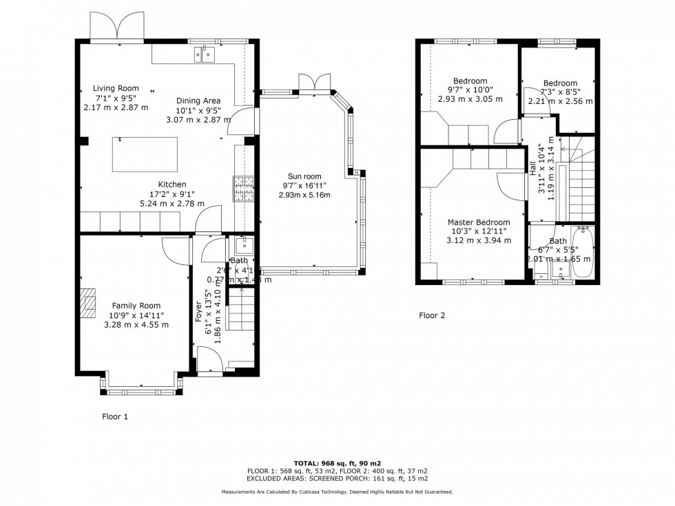 Floorplan for Oak Green, Ormskirk, L39