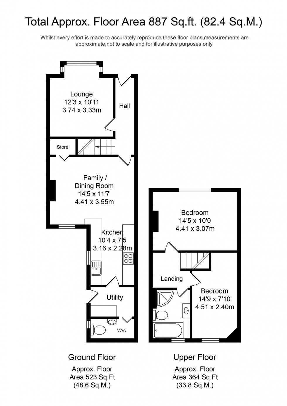 Floorplan for Southport Road, Ormskirk, L39