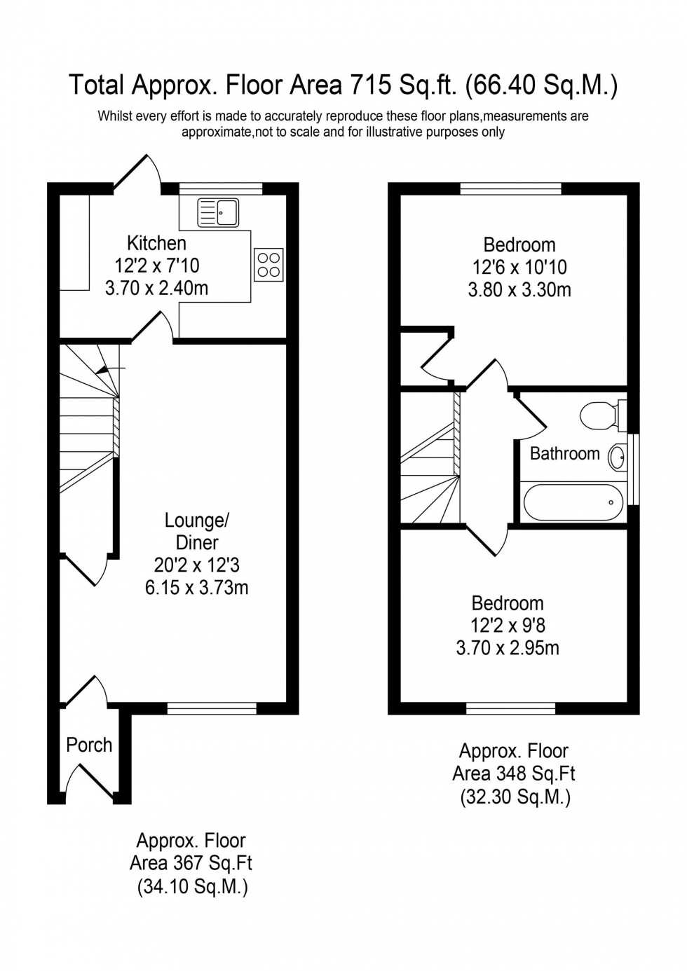Floorplan for Fairfield Drive, Ormskirk, L39