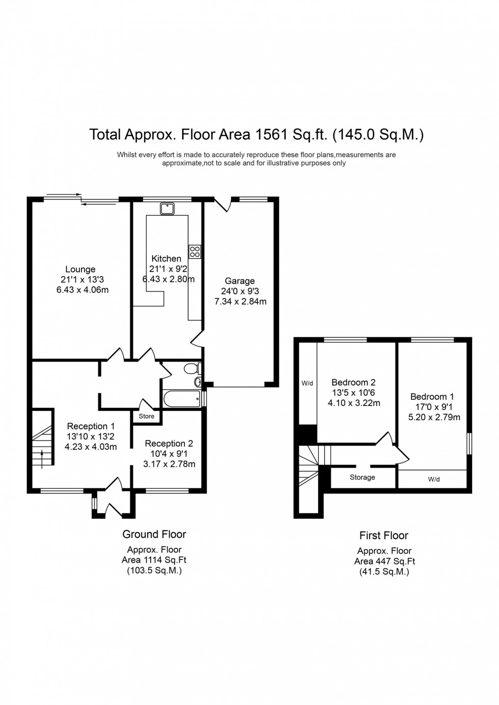 Floorplan for Calder Avenue, Ormskirk, L39