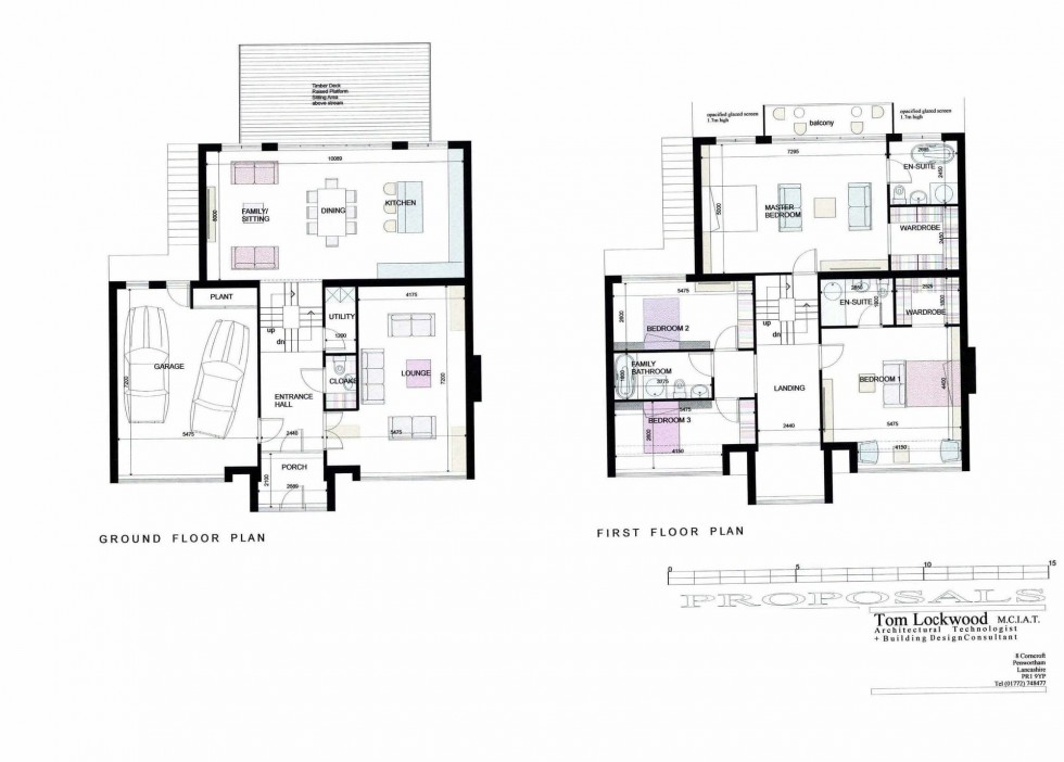 Floorplan for Hillside Avenue, Parbold, WN8