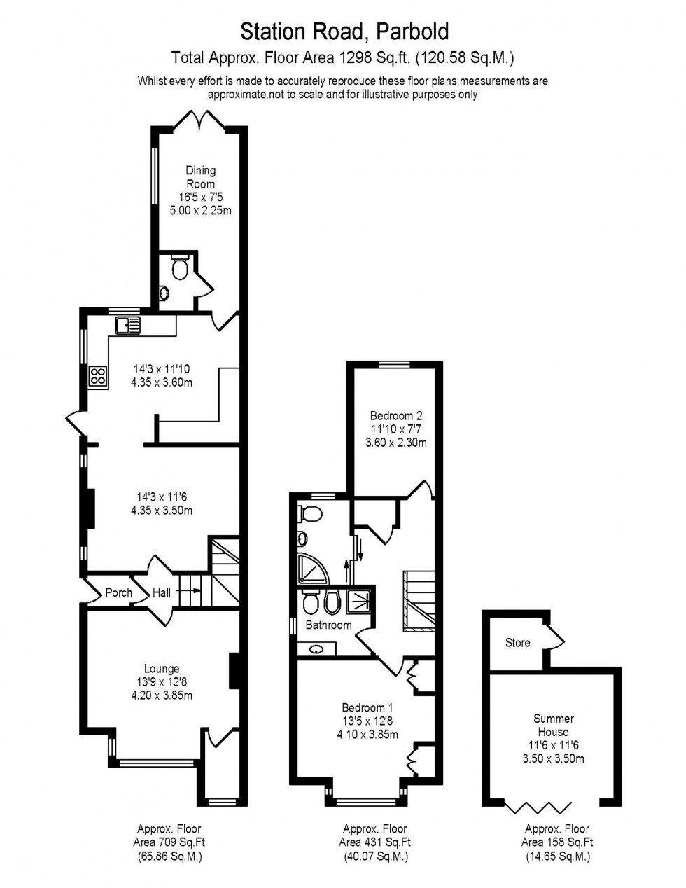 Floorplan for Station Road, Parbold, WN8