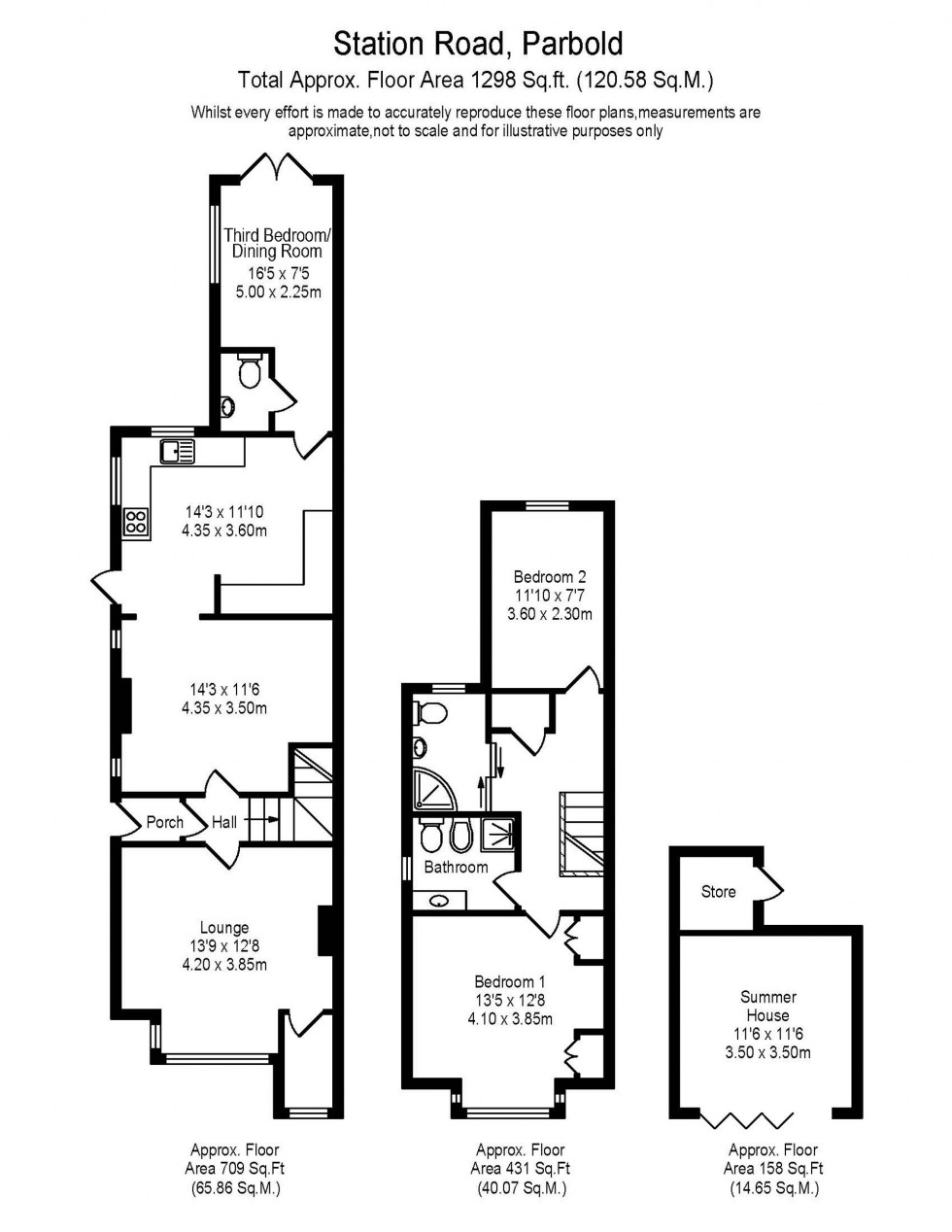 Floorplan for Station Road, Parbold, WN8