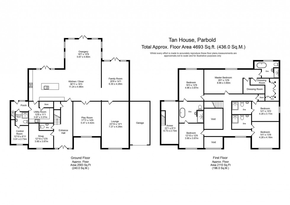 Floorplan for Tan House Lane, Parbold, WN8