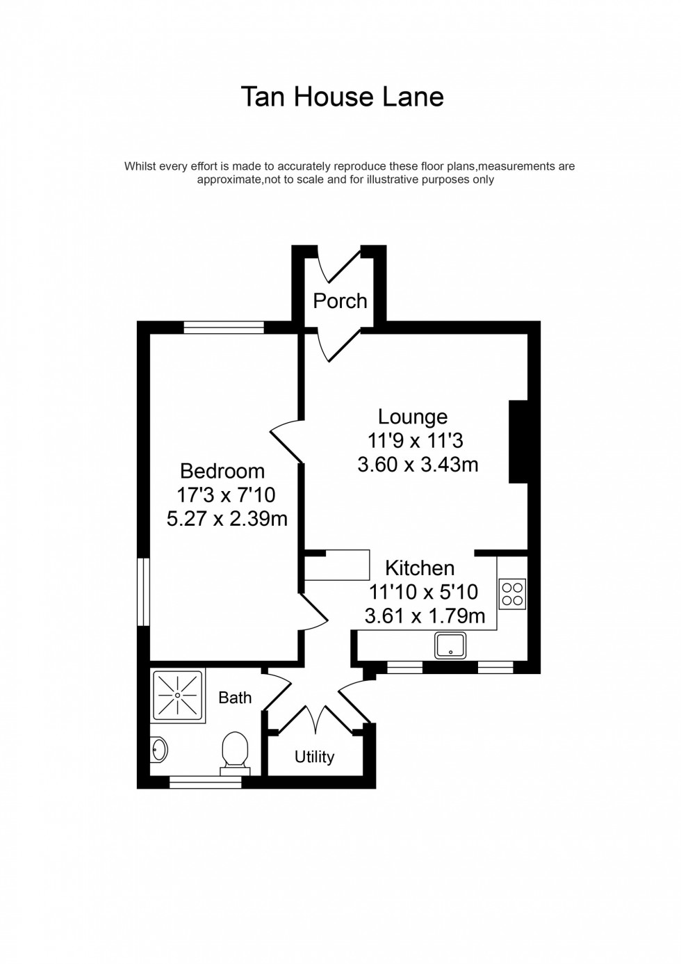 Floorplan for Tan House Lane, Parbold, WN8