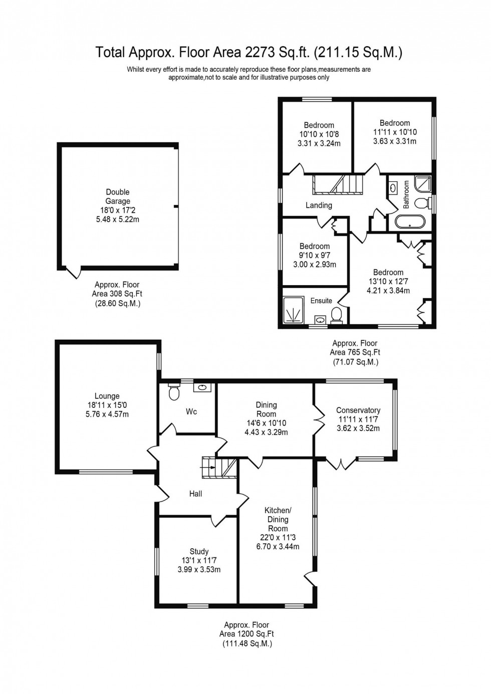 Floorplan for The Paddock, Rufford, L40