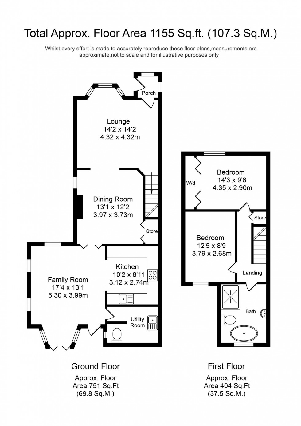 Floorplan for Holmeswood Road, Rufford, L40