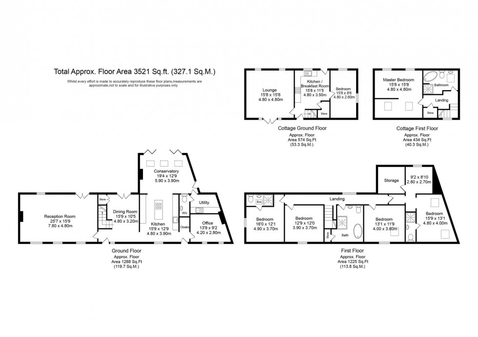 Floorplan for Drummersdale Lane, Scarisbrick, L40