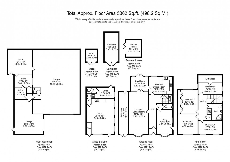 Floorplan for Sandy Lane, Skelmersdale, WN8