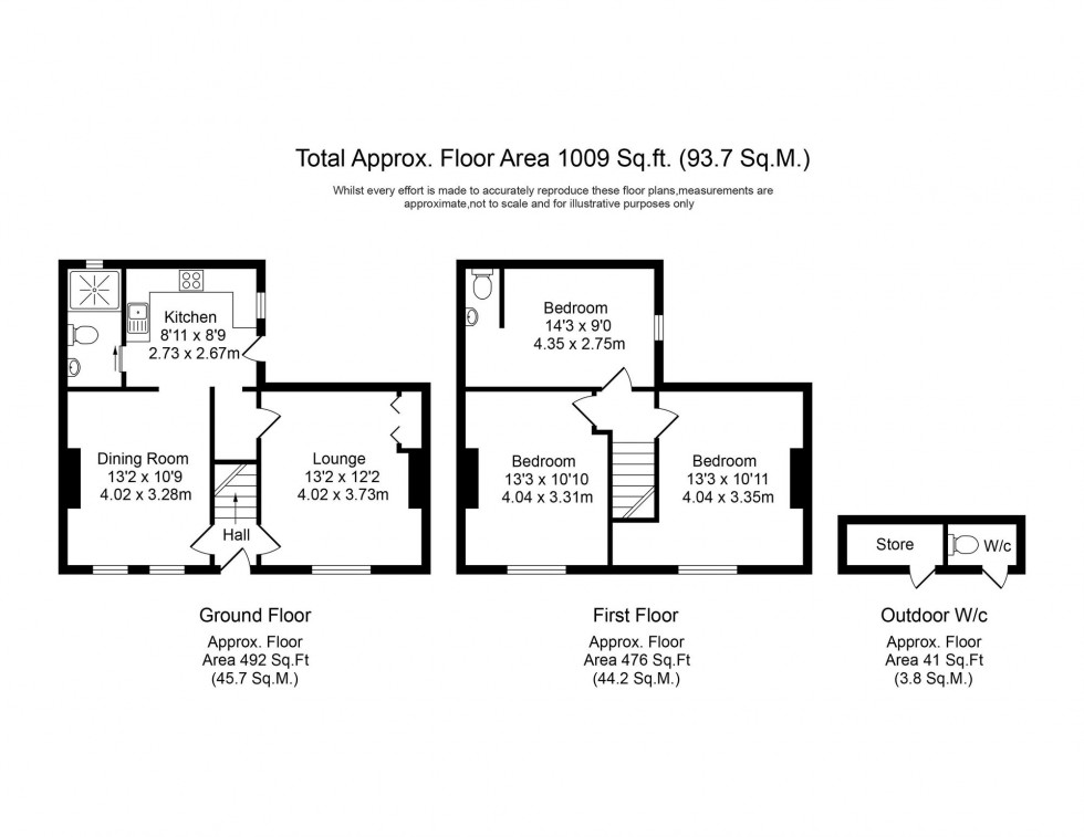 Floorplan for Marchbank Road, Skelmersdale, WN8