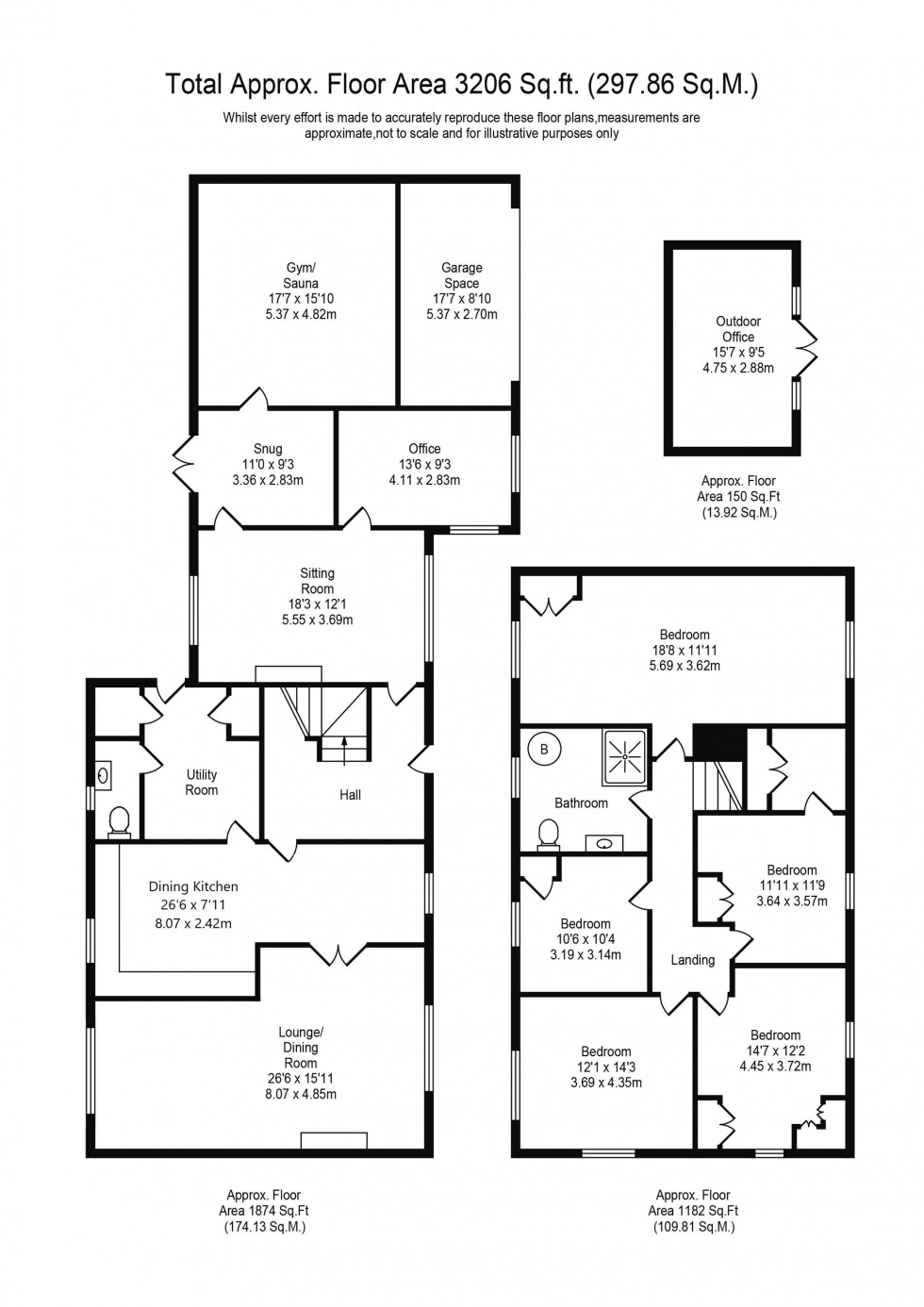 Floorplan for Elmers Green, Skelmersdale, WN8