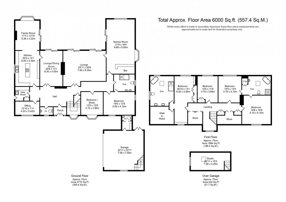 Floorplan for Granville Road, Southport, PR8