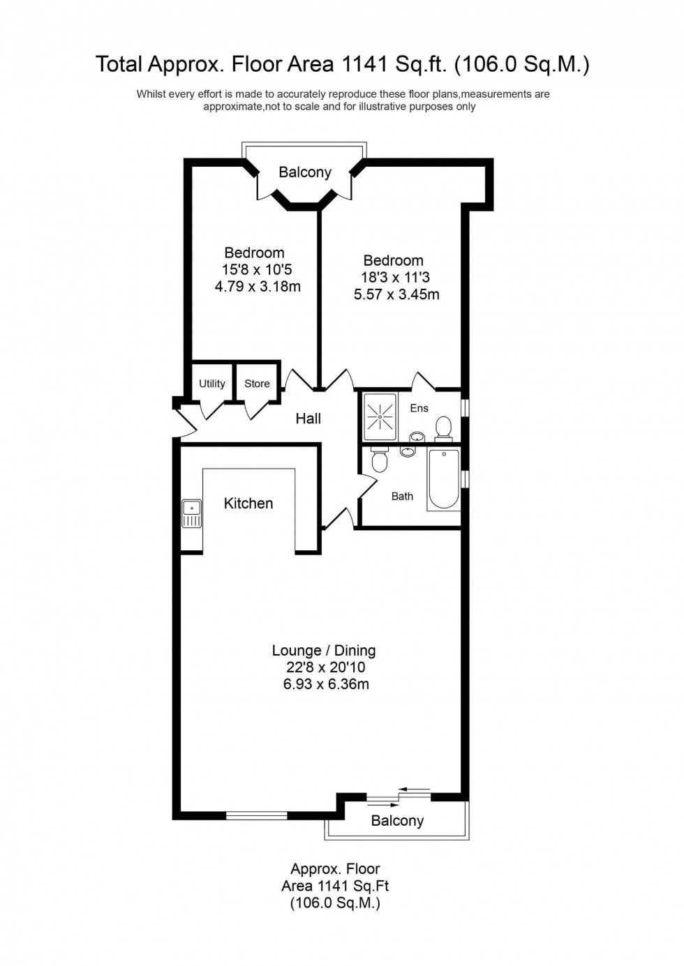 Floorplan for Lord Street, Southport, PR9