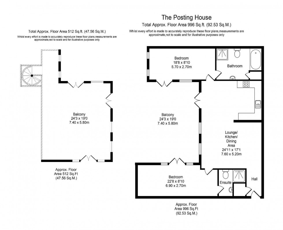 Floorplan for Post Office Avenue, The Posting House Post Office Avenue, PR9