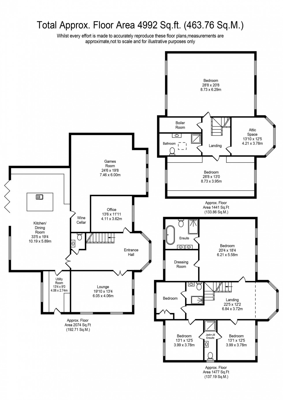 Floorplan for Trafalgar Road, Southport, PR8
