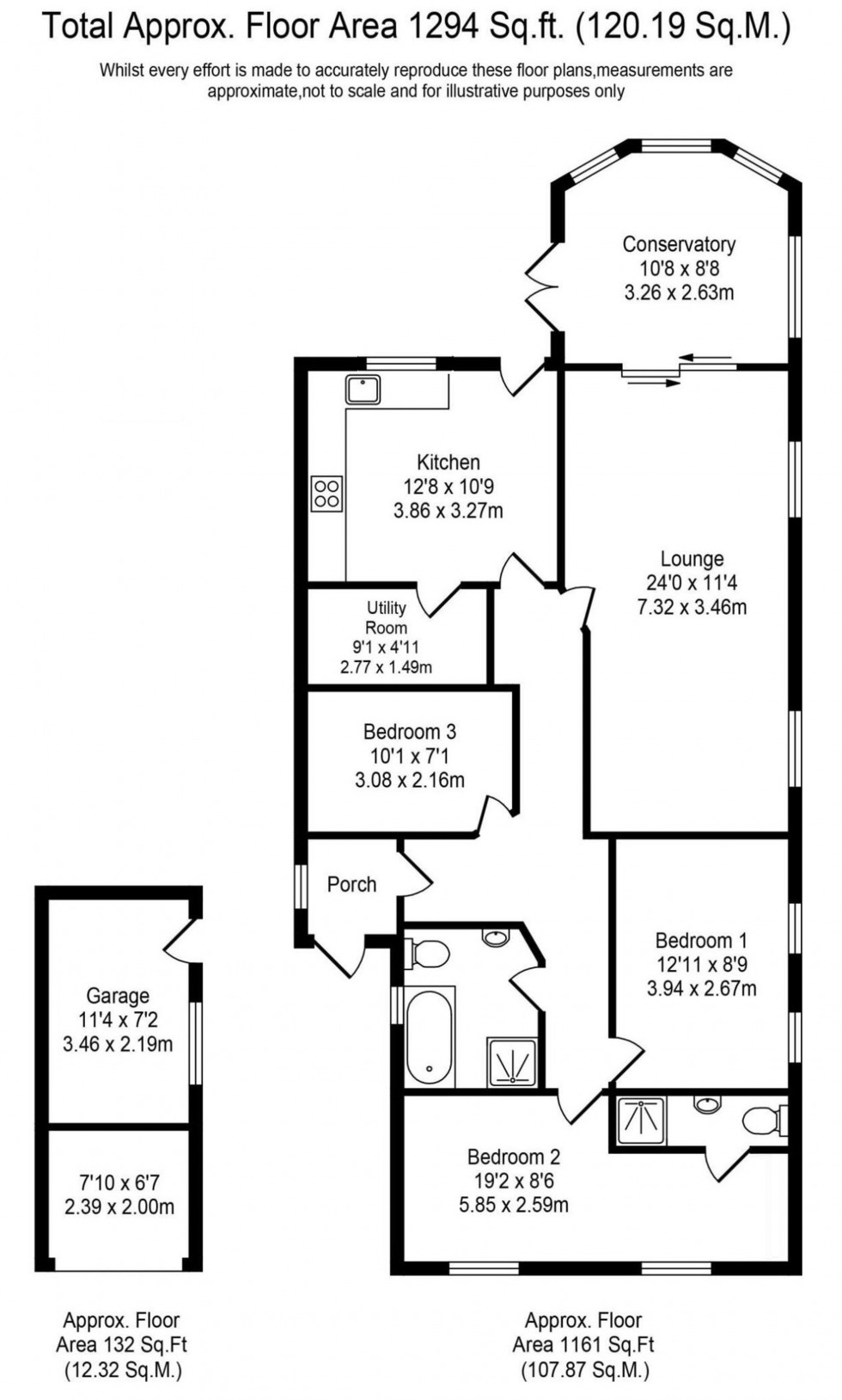 Floorplan for Holly Grove, Tarleton, PR4