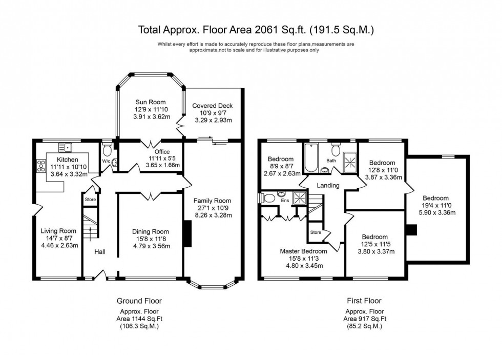 Floorplan for River View, Tarleton, PR4