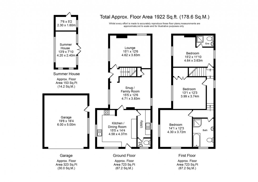 Floorplan for Kem Mill Lane, Whittle-Le-Woods, PR6