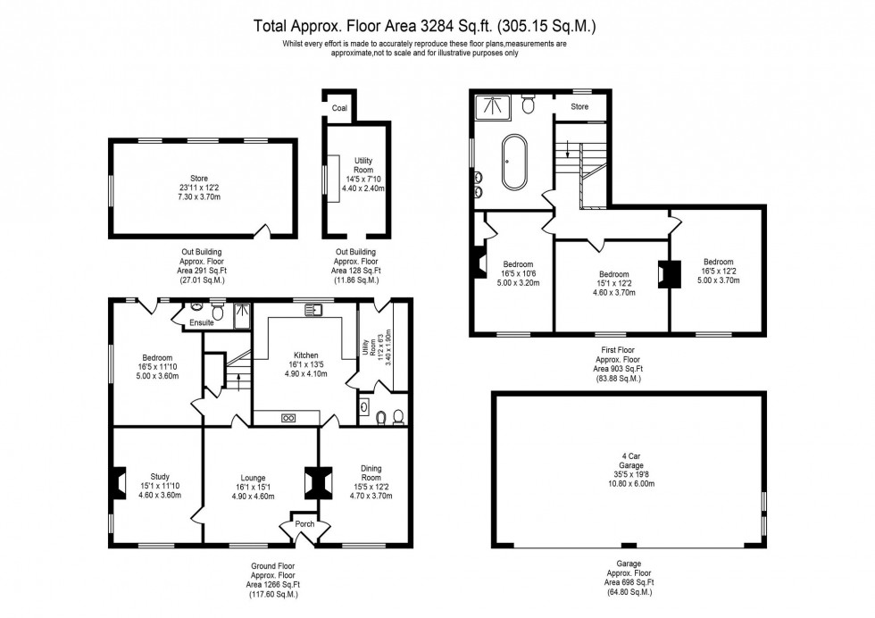 Floorplan for School Lane, Westhead, L40