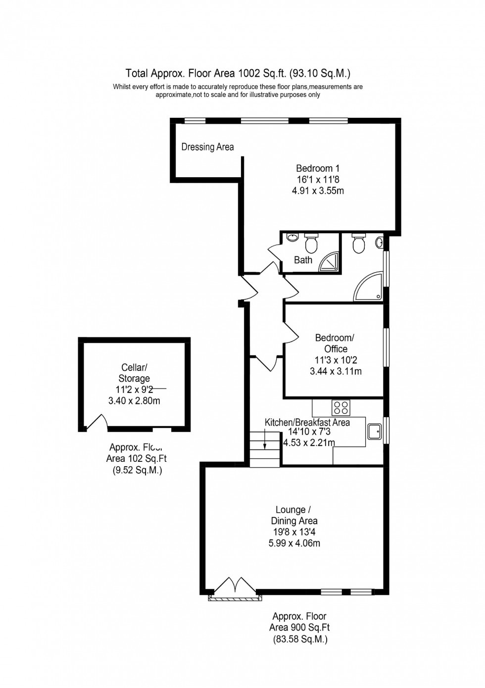 Floorplan for Park Road, Belgrave House, PR9