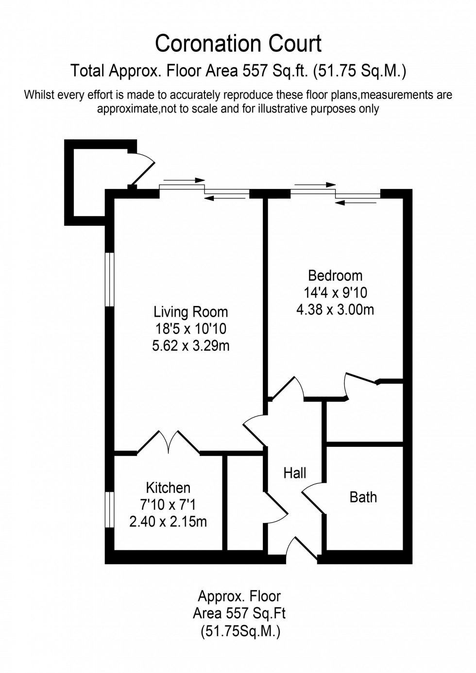 Floorplan for County Road, Ormskirk, L39