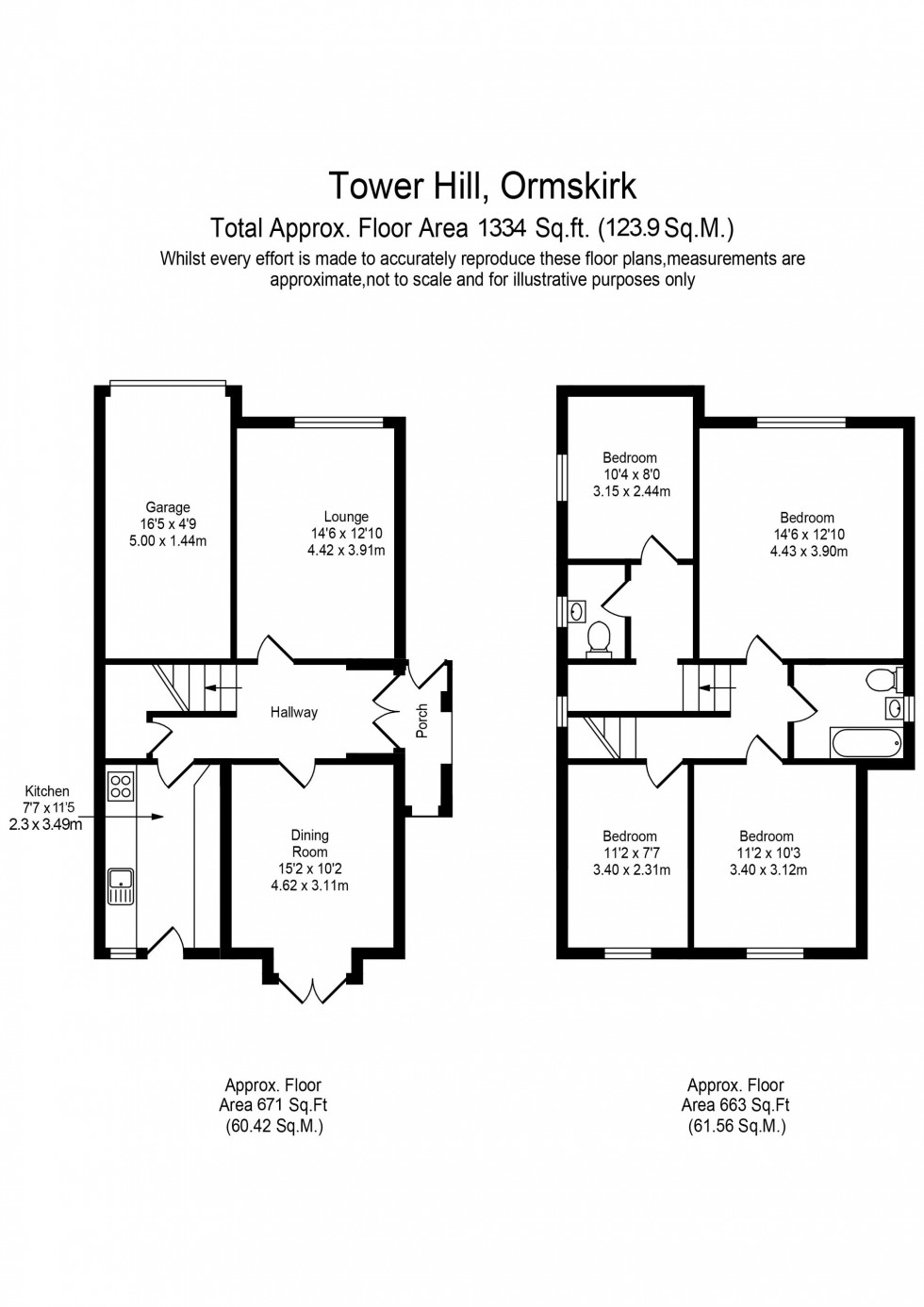 Floorplan for Tower Hill, Ormskirk, L39